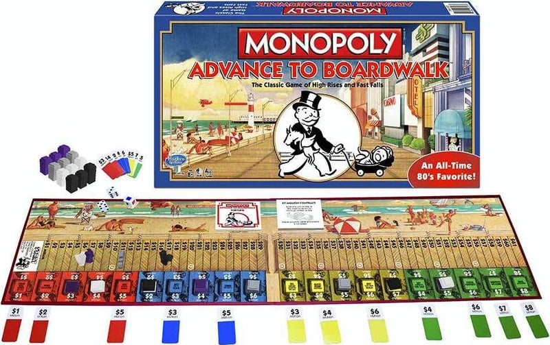 Winning Moves Monopoly Advance to Boardwalk Board Game