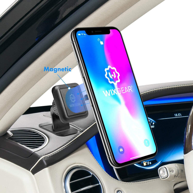 Magnetic Phone Car Mount, WixGear Universal Magnetic Car Mount Holder