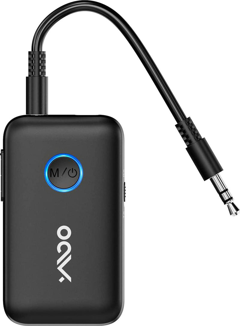 YMOO Bluetooth 5.3 Transmitter Receiver, 2-in-1 Wireless Bluetooth Ada