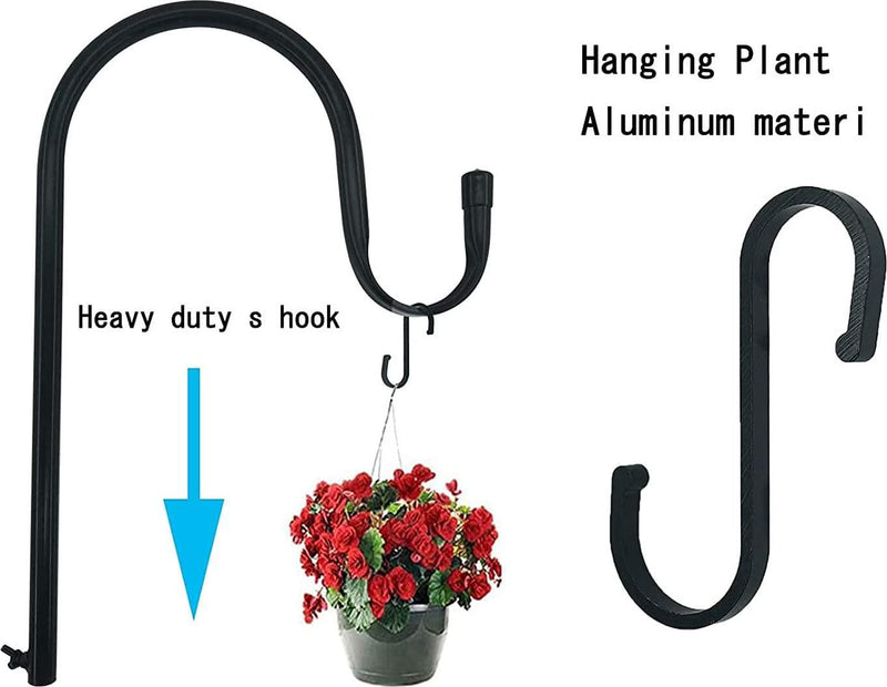  ESFUN 30 Pack 3.7 inch Metal S Hooks Steel S Hooks Plants  Hanging Hangers for Kitchen Pans Pots Bags Purse Jeans Jewelry Towels :  Home & Kitchen