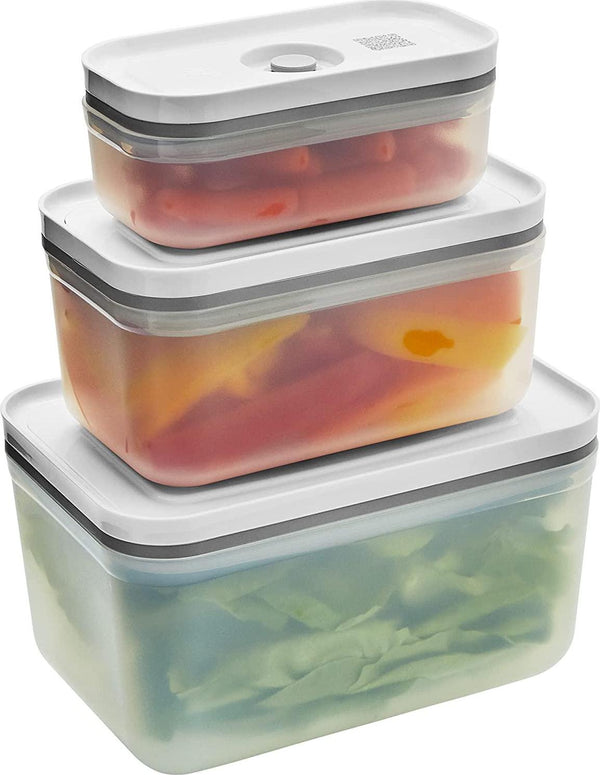 ZWILLING Fresh and Save 3-pc Food Storage Container, Meal Prep Container, Airtight, BPA-Free- Assorted Sizes, Food Saver