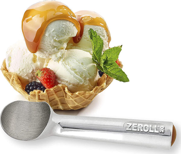 Zeroll Ice Cream Scoop, Silver, 1020 2-Ounce