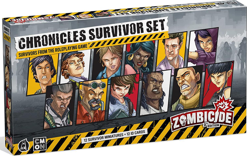 Zombicide 2nd Edition Chronicles Survivor Set Survivors from The Roleplaying Game