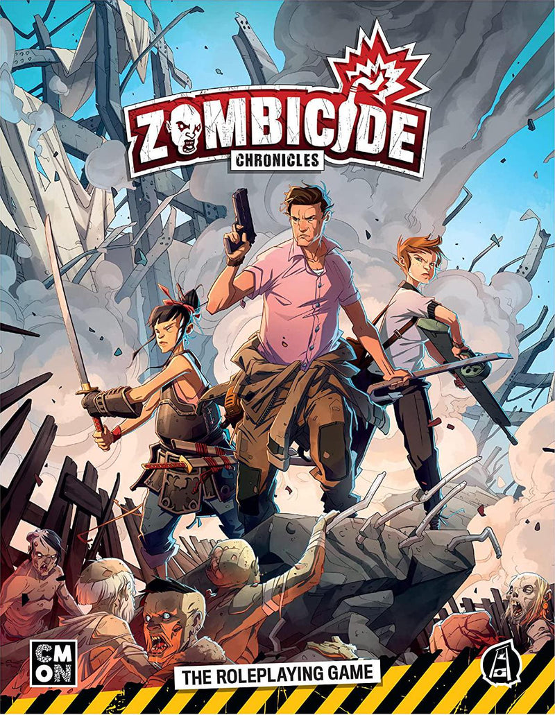 Zombicide Chronicles The Roleplaying Game Core Book | Strategy Game | Zombie Adventure Game | Cooperative Game for Adults and Teens | Ages 14+ | 2+ Players | Avg. Playtime 30-45 Minutes | Made by CMON