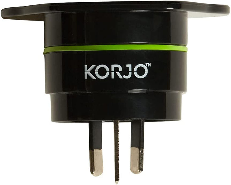 Korjo AU Travel Adaptor, for India and South Africa Appliances, Use in Australia, NZ, More