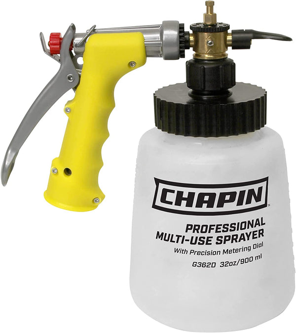 Chapin G362D Deluxe Professional All Purpose Hose End with Metering Dial, up to 32Oz/900Ml (1 Sprayer/Package)