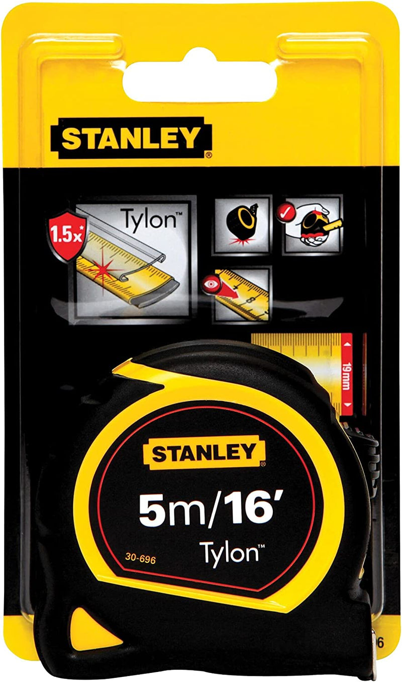 Stanley Tylon Tape, 5M/16Ft