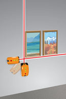 Johnson Level & Tool 9250 Laser Line Level (Mouse) Orange