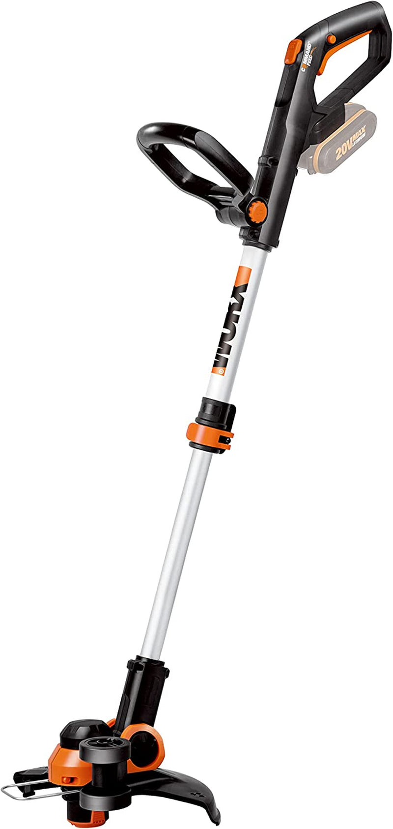 WORX 20V Cordless 2-In-1 Trimmer/Edger W/ 2X POWERSHARE™ 2Ah Batteries & 1X Charger - WG163E