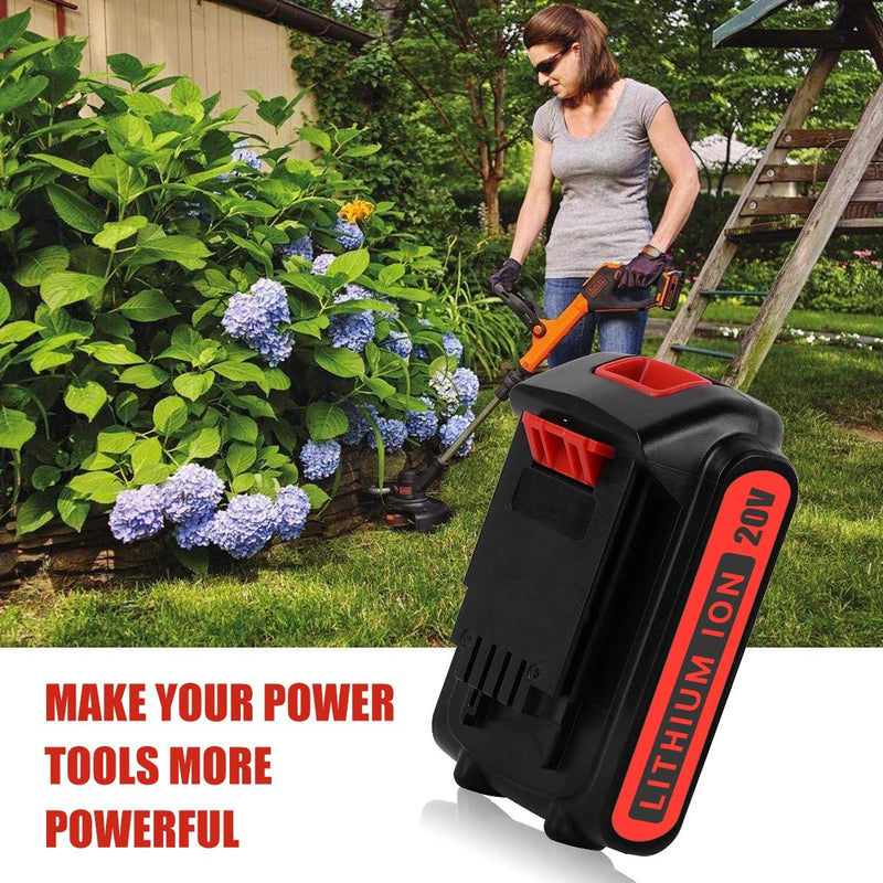 Black and decker online 20v 3.0 ah battery