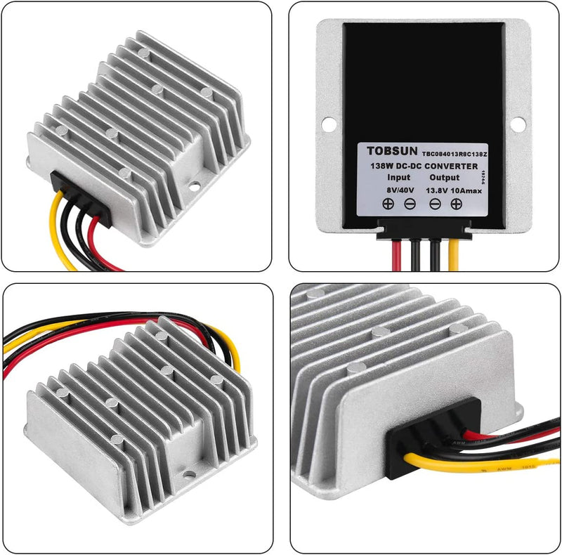 DC Voltage Regulator Boost Converter DC 12V Step up to 24V 3A 72W Power Converter Waterproof Module Transformer for Golf Cart Club Car