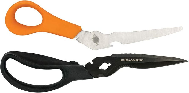 Fiskars 356922 Multi-Purpose Garden Shears, Orange & Black
