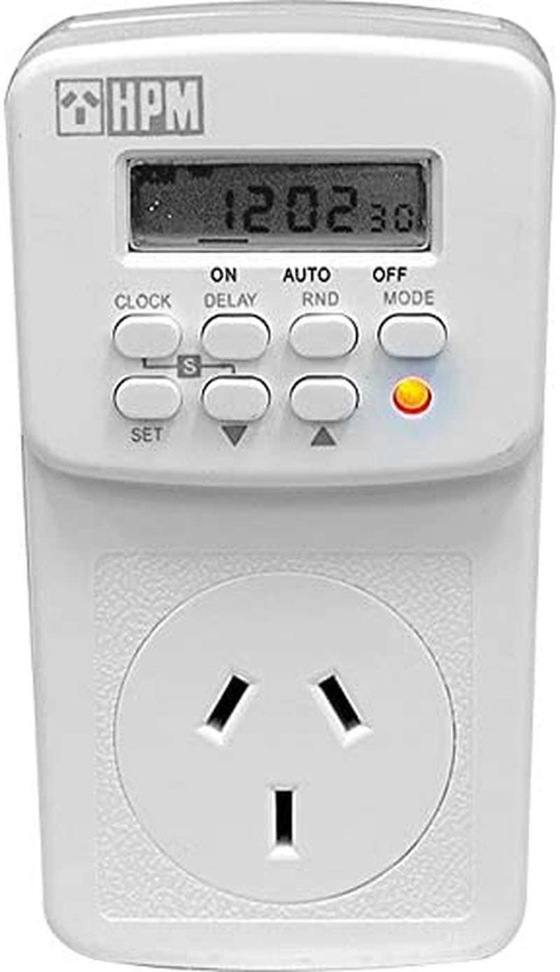 D817/2DP 7 Day Digital Timer - HPM Electrical Timer up to 14 Different on and off Switches during Each Day of the Week up to 14 Different on and off Switches during Each Day of the Week,