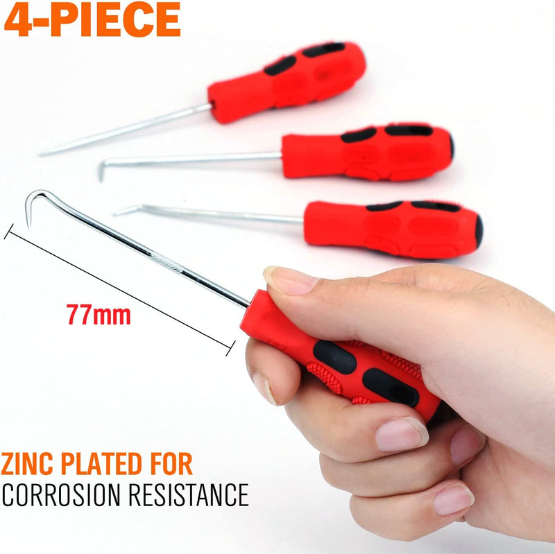  8PCS Pick And Hook Set, Pick Tool Set For Car Auto Oil  Seal/O-Ring Seal Gasket Pick Mini Hooks Puller Remover