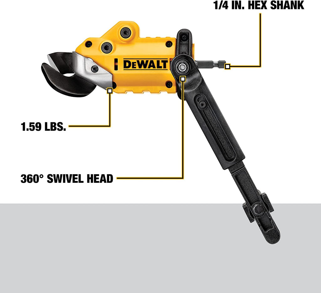DEWALT Right Angle Drill Adaptor, 2-in-1 Attachment (DWAMRAFT)
