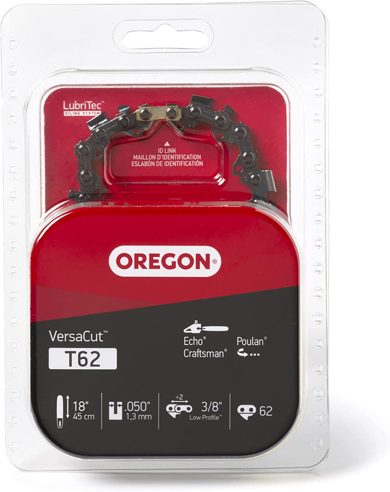 Oregon T62 Versacut 18-Inch Chainsaw Chain, Fits Echo, Craftsman, Poulan