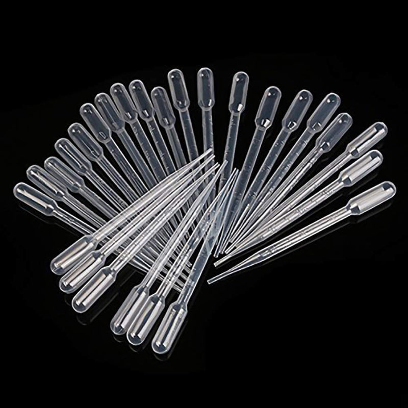 Pack of 100 Plastic Transfer Pipette Disposable Plastic Transfer Pipettes