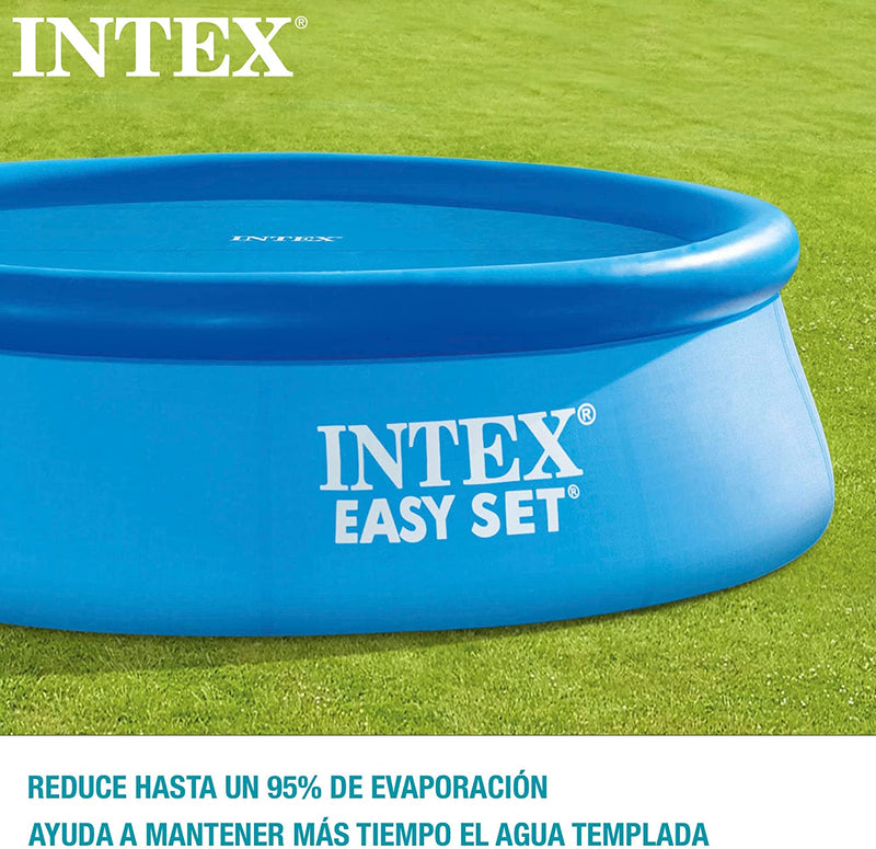 Intex round Solar Pool Cover, 8 Inch Blue 244 Cm
