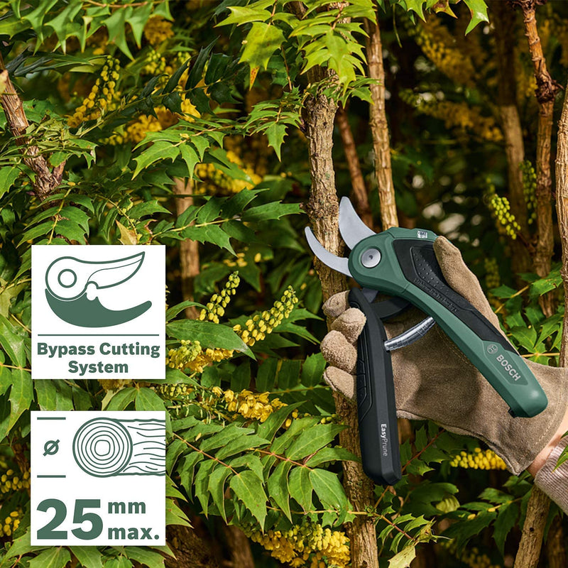 Easyprune Cordless Powered Secateurs (Integrated Lithium Ion Battery, 3,6 Volt, in Blister Pack)