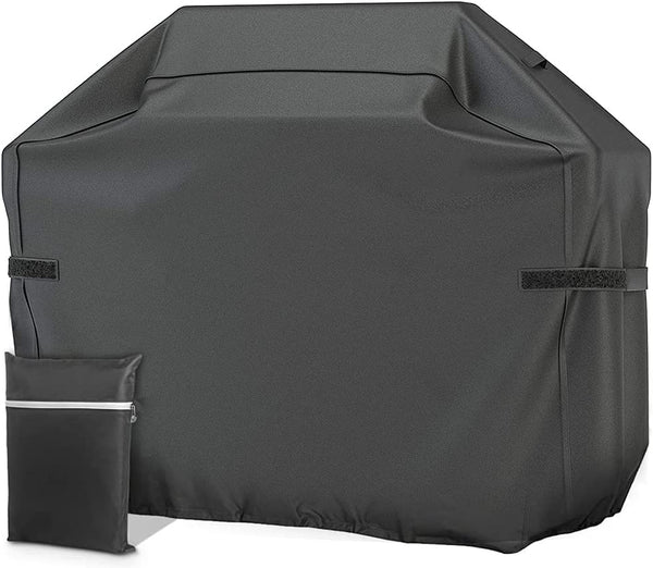 BBQ Grill Cover Waterproof 420D Heavy-Duty Gas Grill Cover UV Resistant Barbecue Cover Rip Resistant