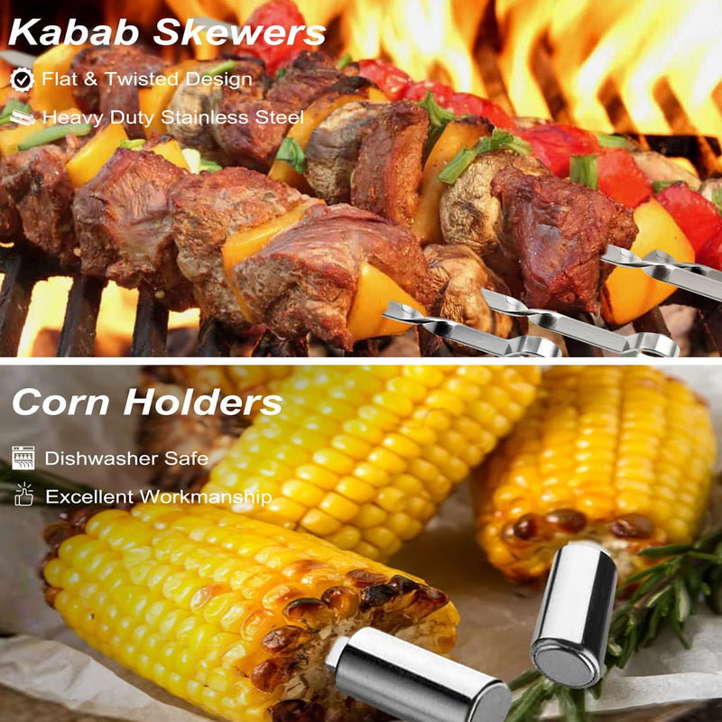 GRILLART Stocking Stuffers Men Grill Scraper Tool, BBQ Stocking Stuffer  Gifts for Men Dad Husband, Stainless Steel Grate Grill Scraper, Bristle  Free Cleaner to Tailgating Accessories - Walmart.com