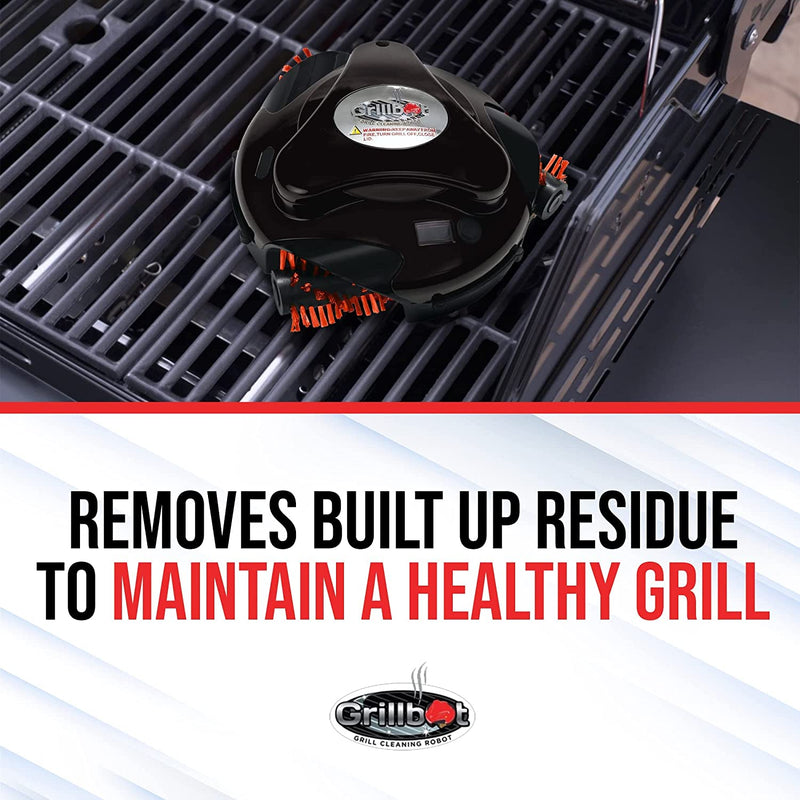 Grillbot Black Lithium Ion (li-ion) Battery Automatic Grill Cleaner in the Automatic  Grill Cleaners department at