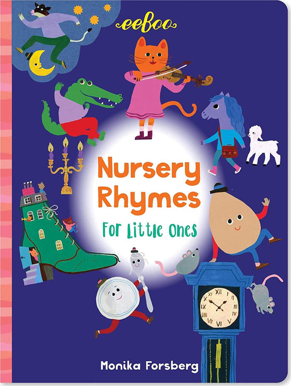 eeBoo&#039;s Nursery Rhymes for Little Ones Board Book