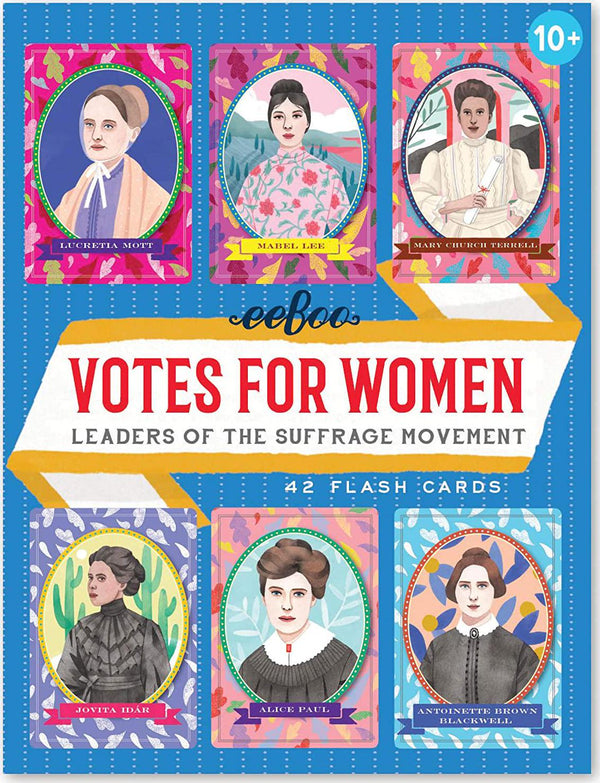 eeBoo&#039;s Votes for Women Educational Flashcards for Kids