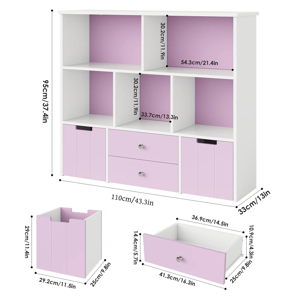 homfa-kids-toy-storage-organizer-5-cubby-children-bookcase-and-bookshelf-with-4-drawer-on-wheels-for-playroom-nursery-school-pinkish-white-02-6363bb35ab1395fa951bf1c53ebbab7c.jpg