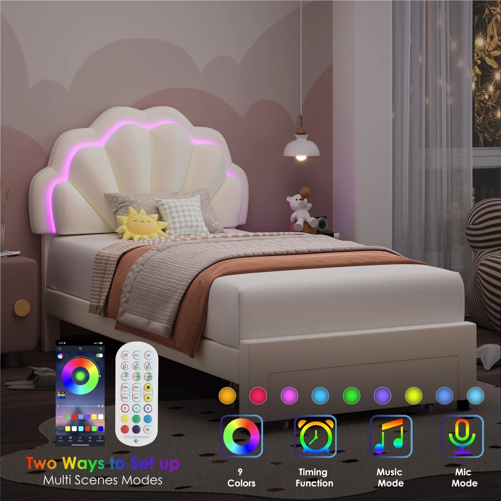 homfa-twin-size-led-bed-frame-with-drawer-velvet-upholstered-platform-bed-with-adjustable-petal-headboard-for-kid-beige-02-c4874a7ce6c384268df7caea1e38a041.jpg