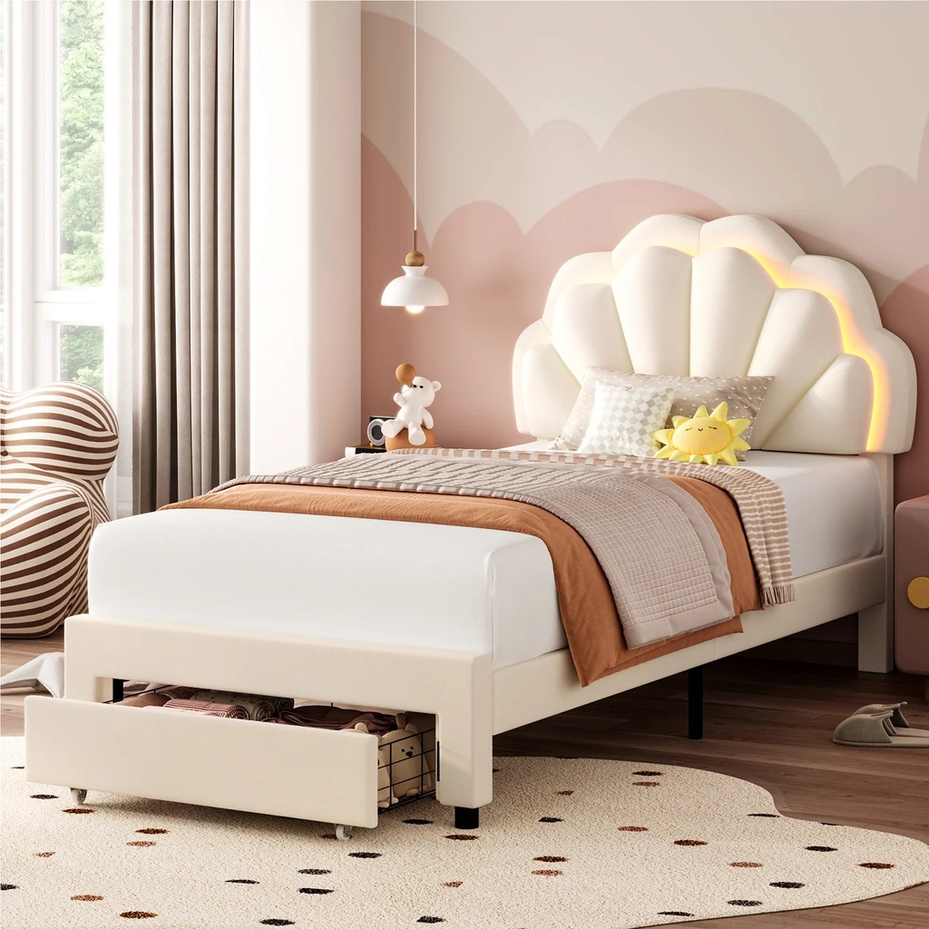 homfa-twin-size-led-bed-frame-with-drawer-velvet-upholstered-platform-bed-with-adjustable-petal-headboard-for-kid-beige-04-977010121436ed8a5f51b43408998d07.jpg