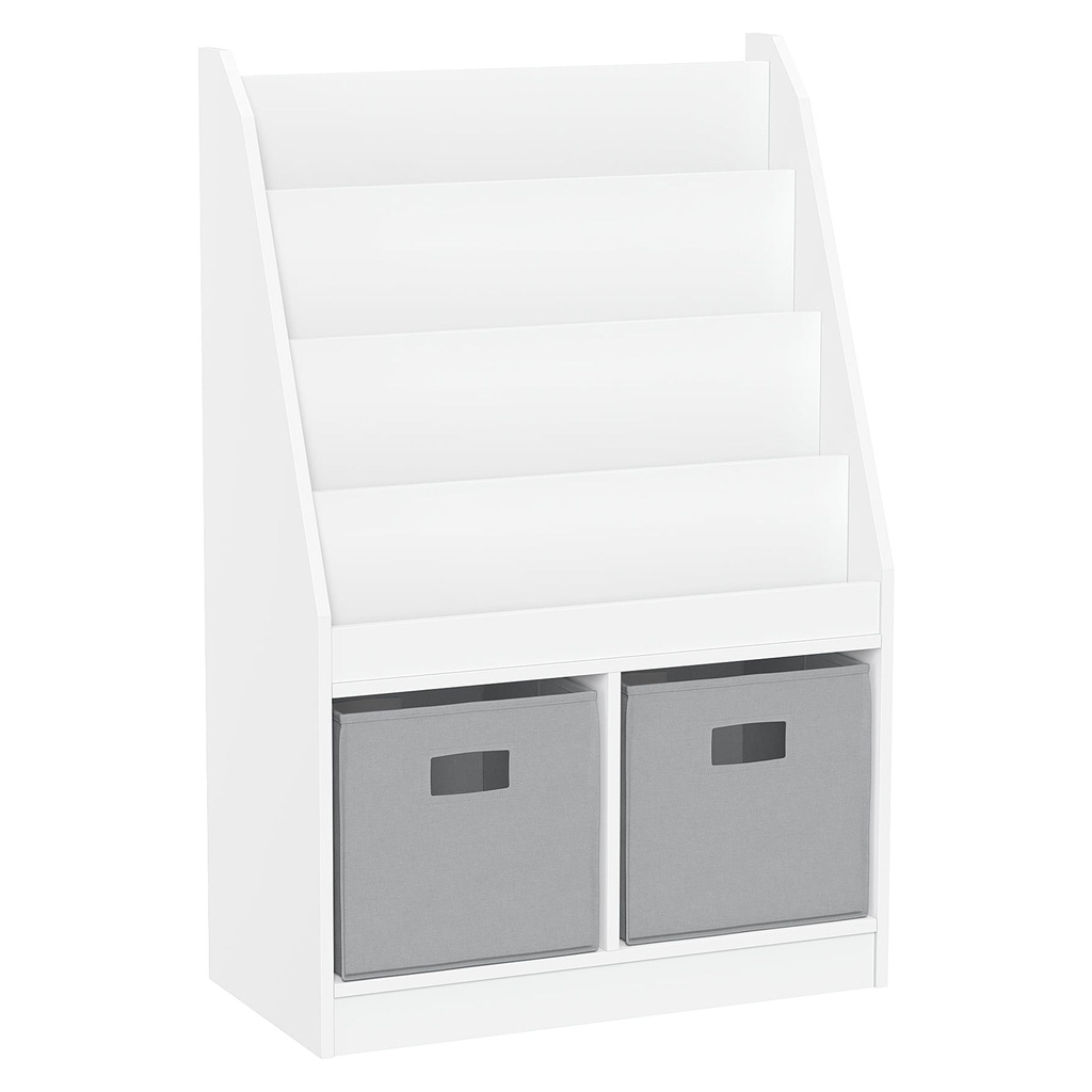 riverridge-kids-bookshelf-and-toy-storage-organizer-with-4-bookracks-and-2-cubbies-for-playroom-nursery-and-reading-nook-white-with-2-gray-fabric-bins-02-3bcc1dd5-b11d-48b8-8079-e8aa5b0c02e8.8ce6edc3075716427d4a28333a3fa63a.jpg