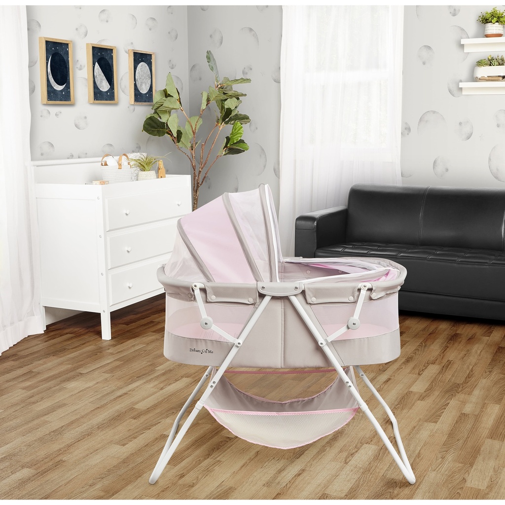 dream-on-me-karley-bassinet-in-pink-and-grey-quick-fold-and-easy-to-carry-large-storage-basket-08-e31375b0-7b9e-4d09-b4c6-5890d61d36a9.11dbeb1ea96f2232fdeaff5b5b9b0145.jpg