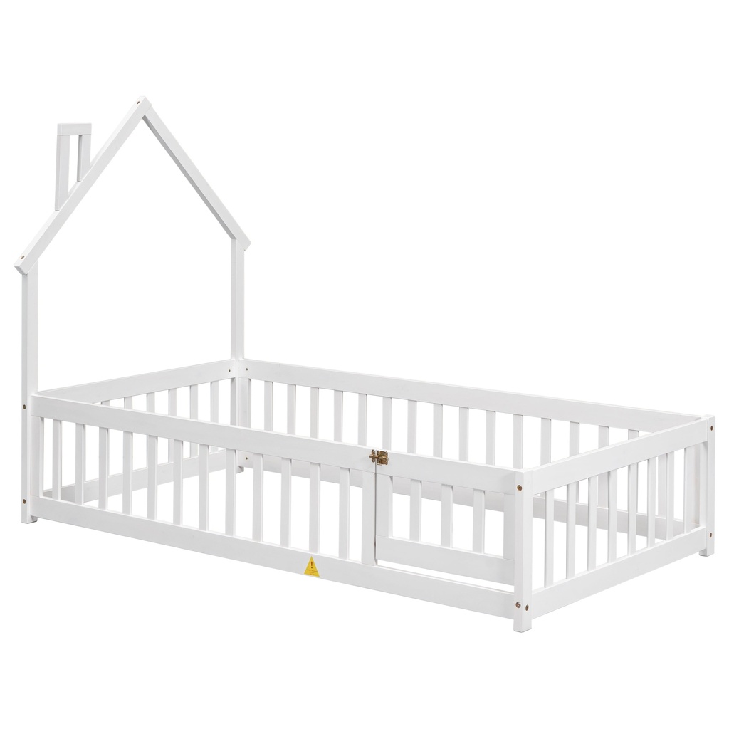 paproos-twin-size-floor-bed-for-toddlers-wood-floor-platform-bed-with-house-shaped-headboard-fence-and-door-twin-montessori-bed-frame-for-kids-no-box-spring-needed-white-13-49262e17-4731-408e-8c67-2064ea55741e.6896047161f2d814bdbb190b4e6ef8df.jpg