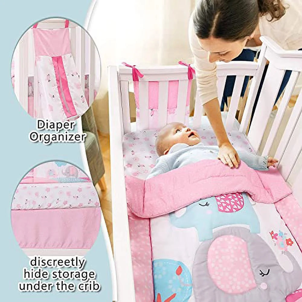 sweet-baba-4-pc-elephant-crib-bedding-set-with-comforter-fitted-sheet-crib-skirt-diaper-stacker-pink-nursery-cot-sets-for-baby-girl-03-761a788ad4fe945355e8b406d470a01c.jpg