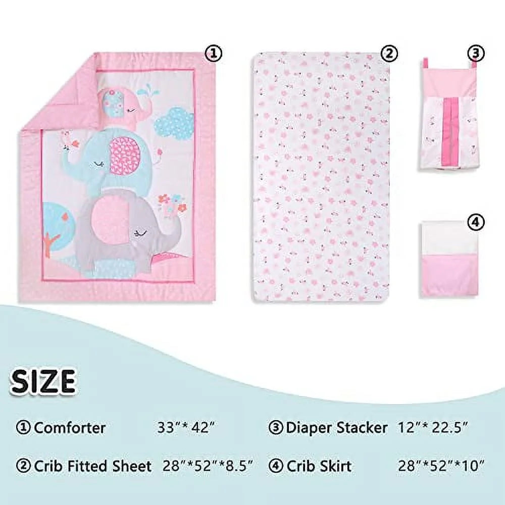 sweet-baba-4-pc-elephant-crib-bedding-set-with-comforter-fitted-sheet-crib-skirt-diaper-stacker-pink-nursery-cot-sets-for-baby-girl-07-b0acb9989763a3143b1f0068c0bb7880.jpg
