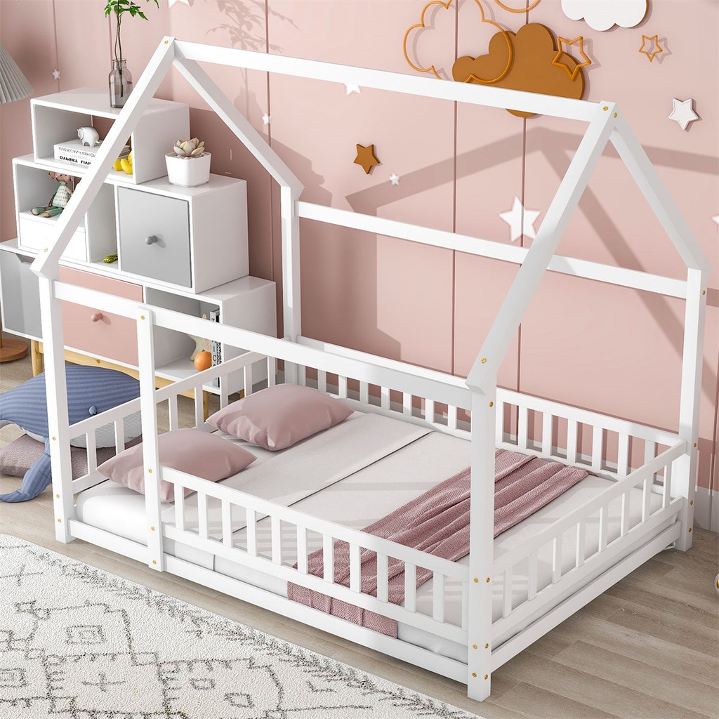full-size-floor-bed-house-floor-wood-bed-with-roof-frame-for-kids-toddlers-teens-montessori-bed-frame-with-fence-shaped-guardrail-floor-bed-frame-without-slat-support-can-be-decorated-white-03-e25e497c1188e2b0a0d3042342f1e191.jpg