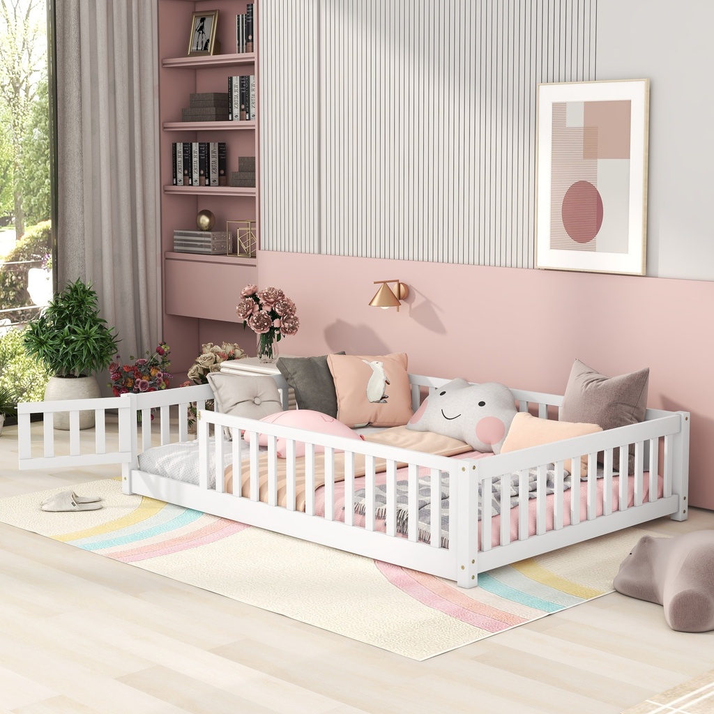 full-floor-bed-for-kids-solid-wood-montessori-bed-frame-fence-door-toddler-full-size-bed-with-wood-slats-no-box-spring-needed-full-white-02-1064ac1b-4fab-4b3a-a883-31e2cf8dbb7e.026019d4da703edfecf87d6111cf7918.jpg