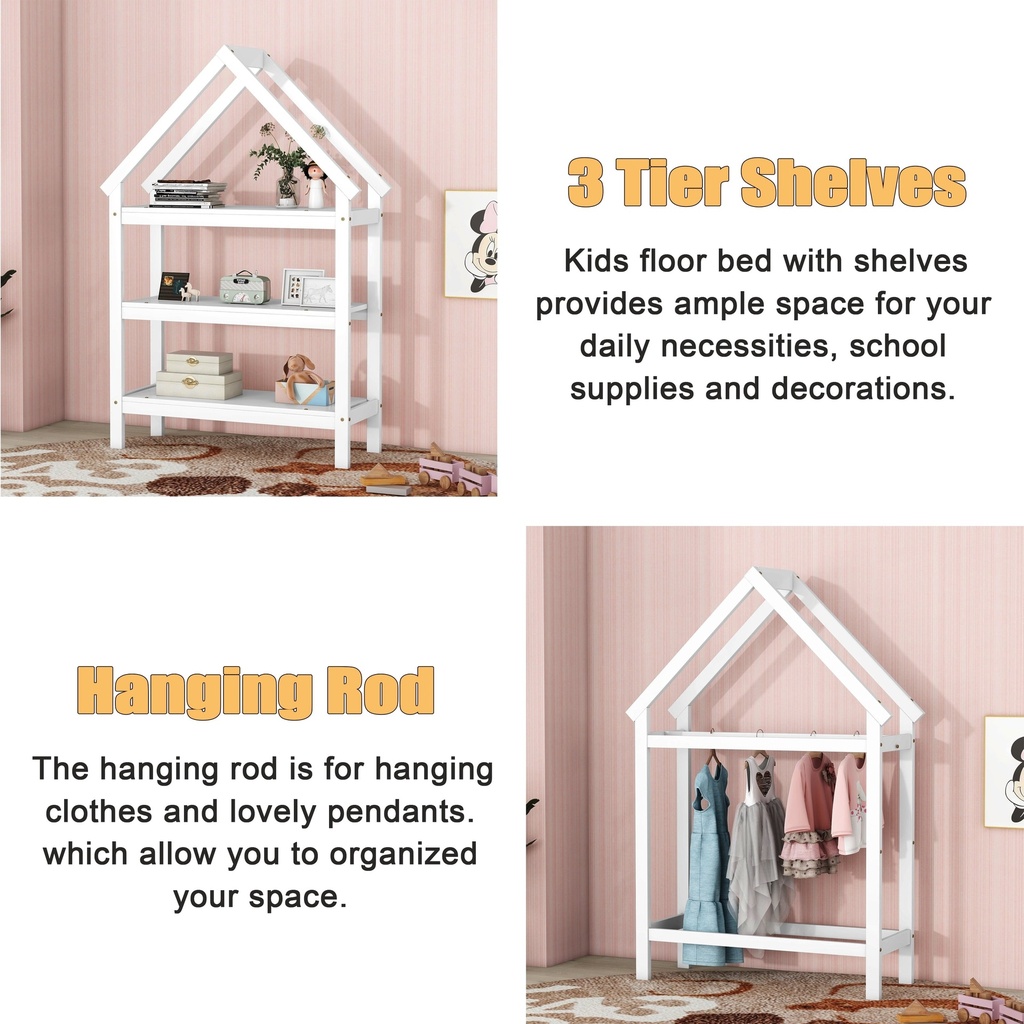 bellemave-twin-size-floor-bed-for-kids-wooden-house-bed-with-detachable-shelves-and-hanging-rod-montessori-bed-for-toddler-kids-boys-girls-white-04-b777f281-fc3e-4acd-a933-516192e38b4b.83978706b60a8ac1a5dd97754b849cd6.jpg