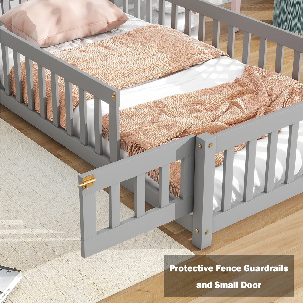 bellemave-twin-size-floor-bed-with-house-shaped-headboard-and-fence-twin-wood-floor-bed-frame-with-guardrails-and-door-montessori-house-bed-for-kids-toddlers-boys-girls-gray-06-582e8a091036841b9b85a689513c7efd.jpg