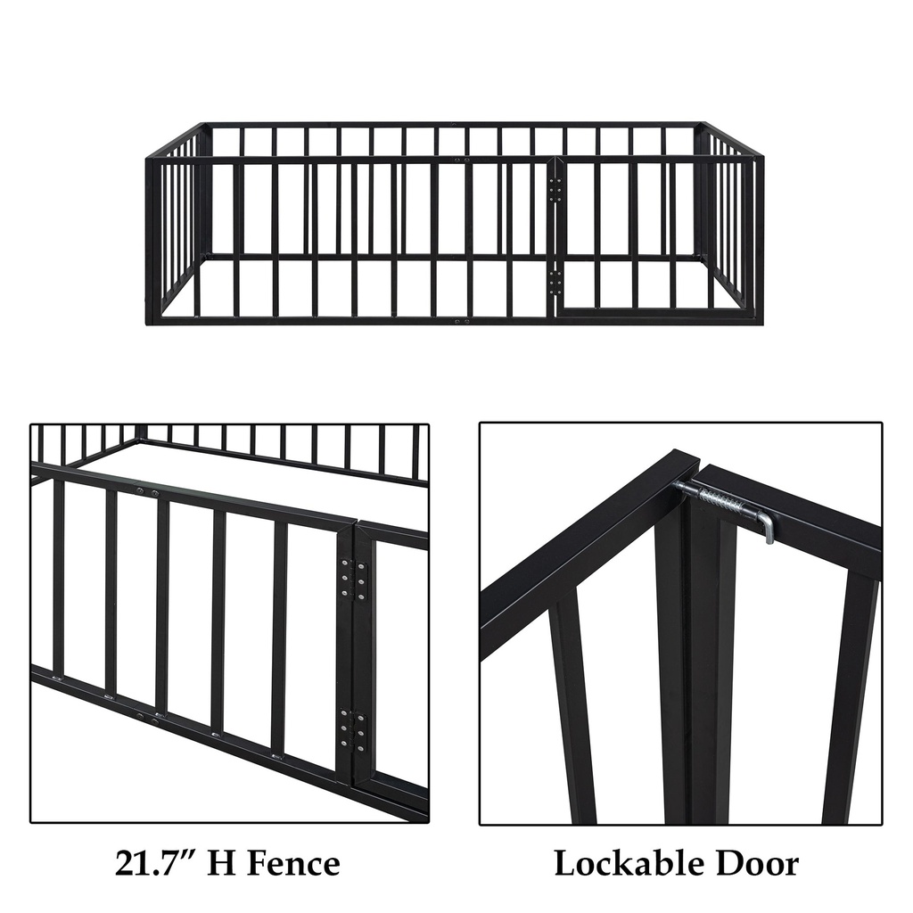 bellemave-twin-floor-bed-with-fence-rails-and-lockable-door-twin-metal-floor-bed-for-toddler-child-boys-girls-metal-bed-frame-montessori-floor-bed-play-area-for-kids-black-07-440706c13762fba0819a083bf7af5bb1.jpg
