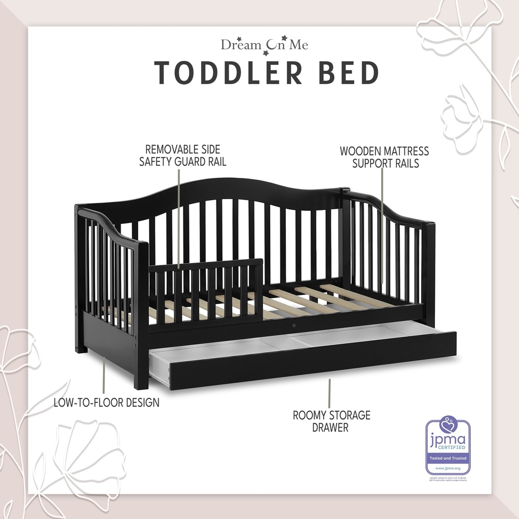 dream-on-me-toddler-day-bed-with-storage-black-06-e3335940-0f6d-480a-a2d9-e1a0a0d890c9.6211a9f4944d3836f406b59f2fcca56d.jpg
