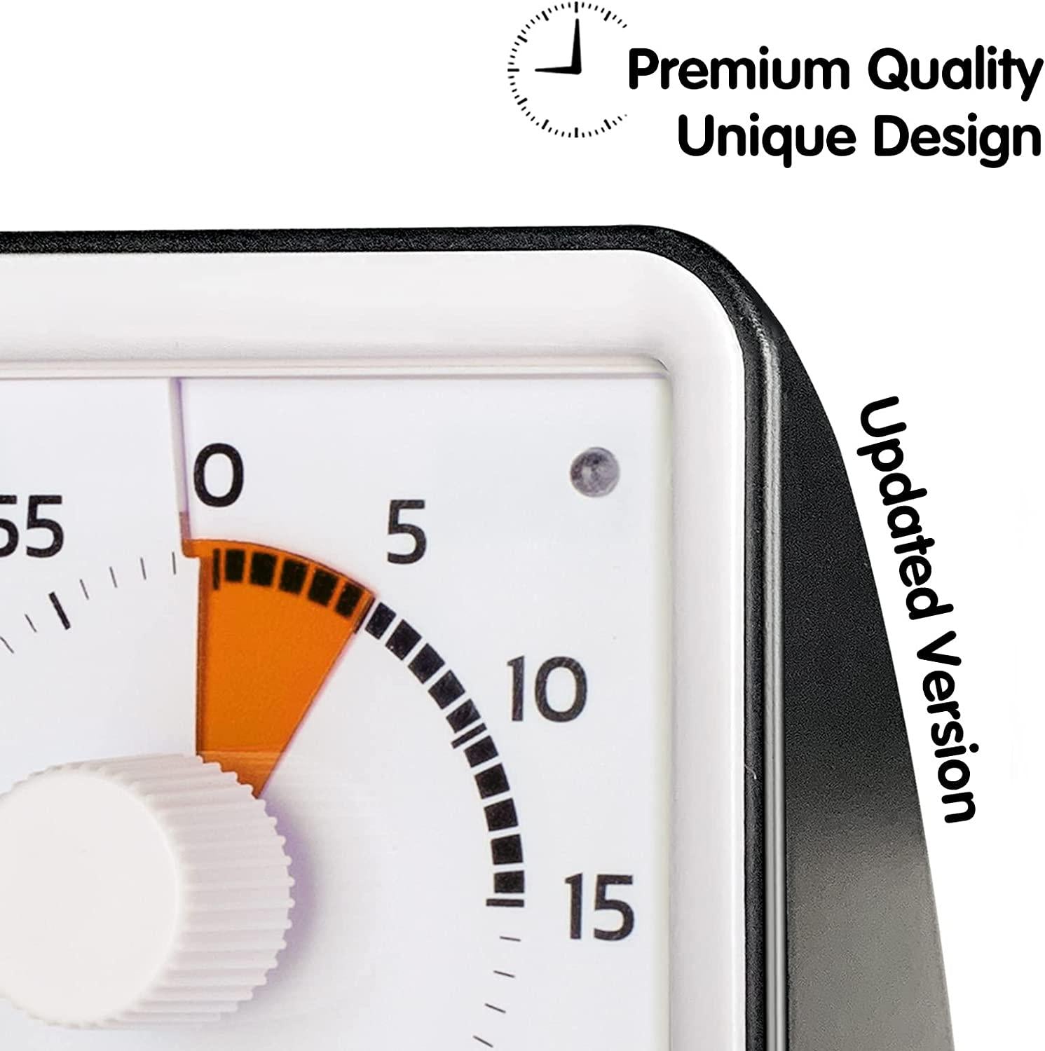 TWENTY5 SEVEN Silent Countdown Timer - 3 Inch Visual Timer