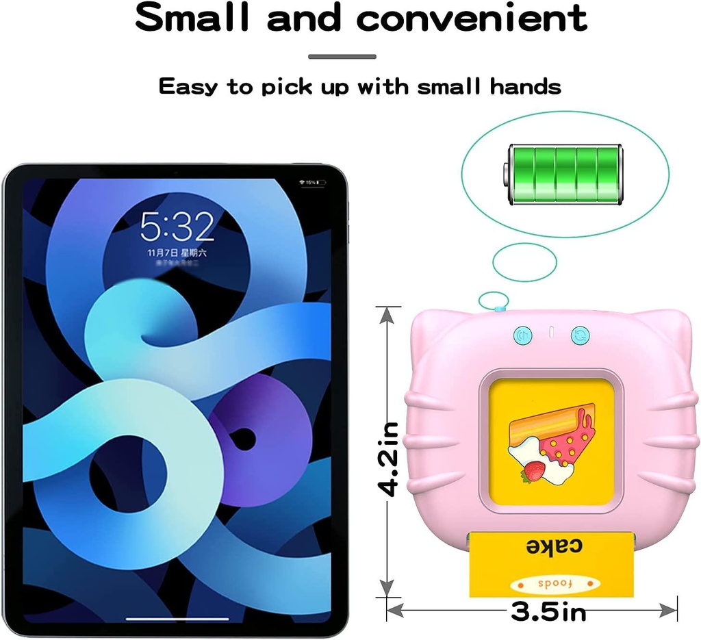 zuhafa-preschool-educational-machine-early-learning-educational-toy-for-toddlers-56-pcs-talking-flashcards-see-and-spell-learning-toy-recognition-game-sound-game-interactive-books-for-kids-animals-04-zuhafa_Preschool_Edu_806a00556e33586168d9db77cfbee055.jpg