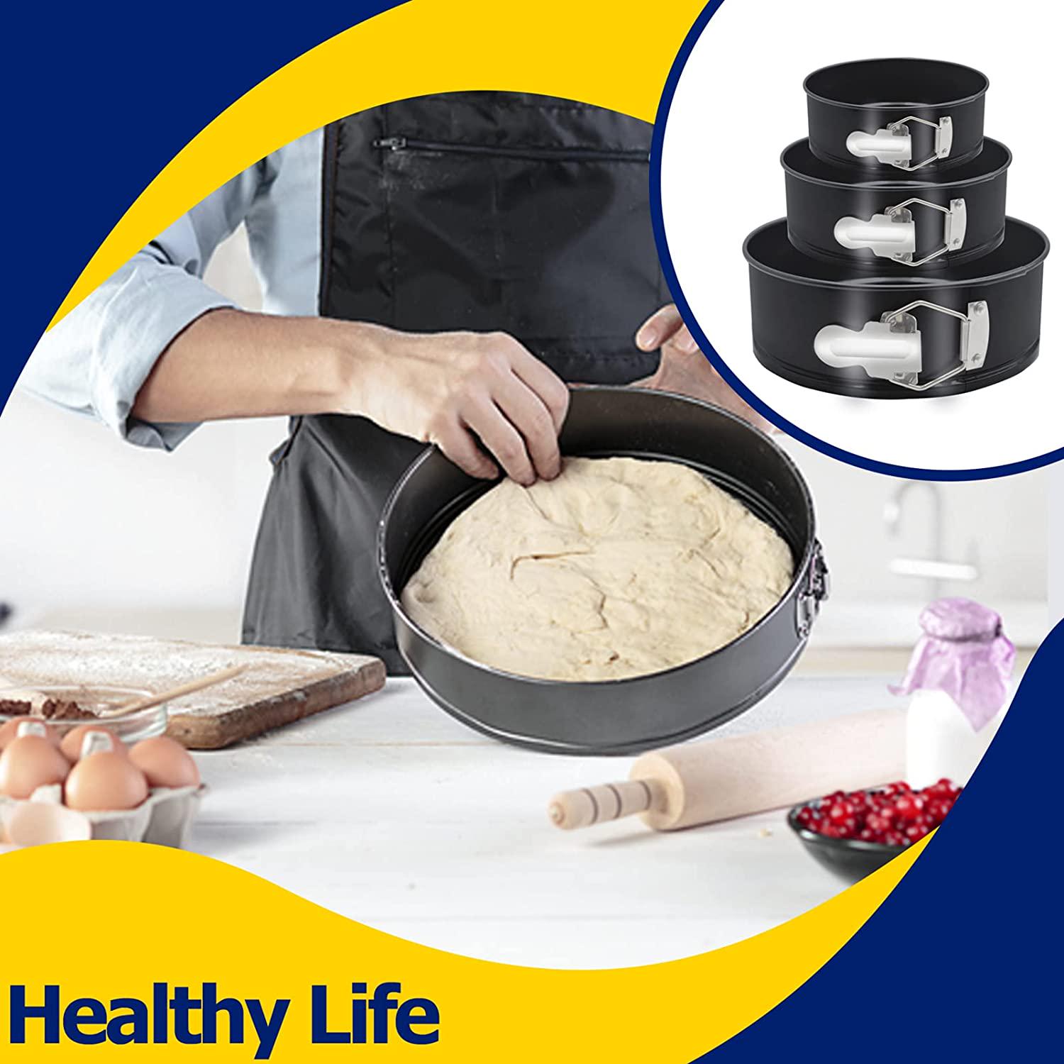 Springform Cake Pans Springform Pan Set - Nonstick Cake Pans for Baking