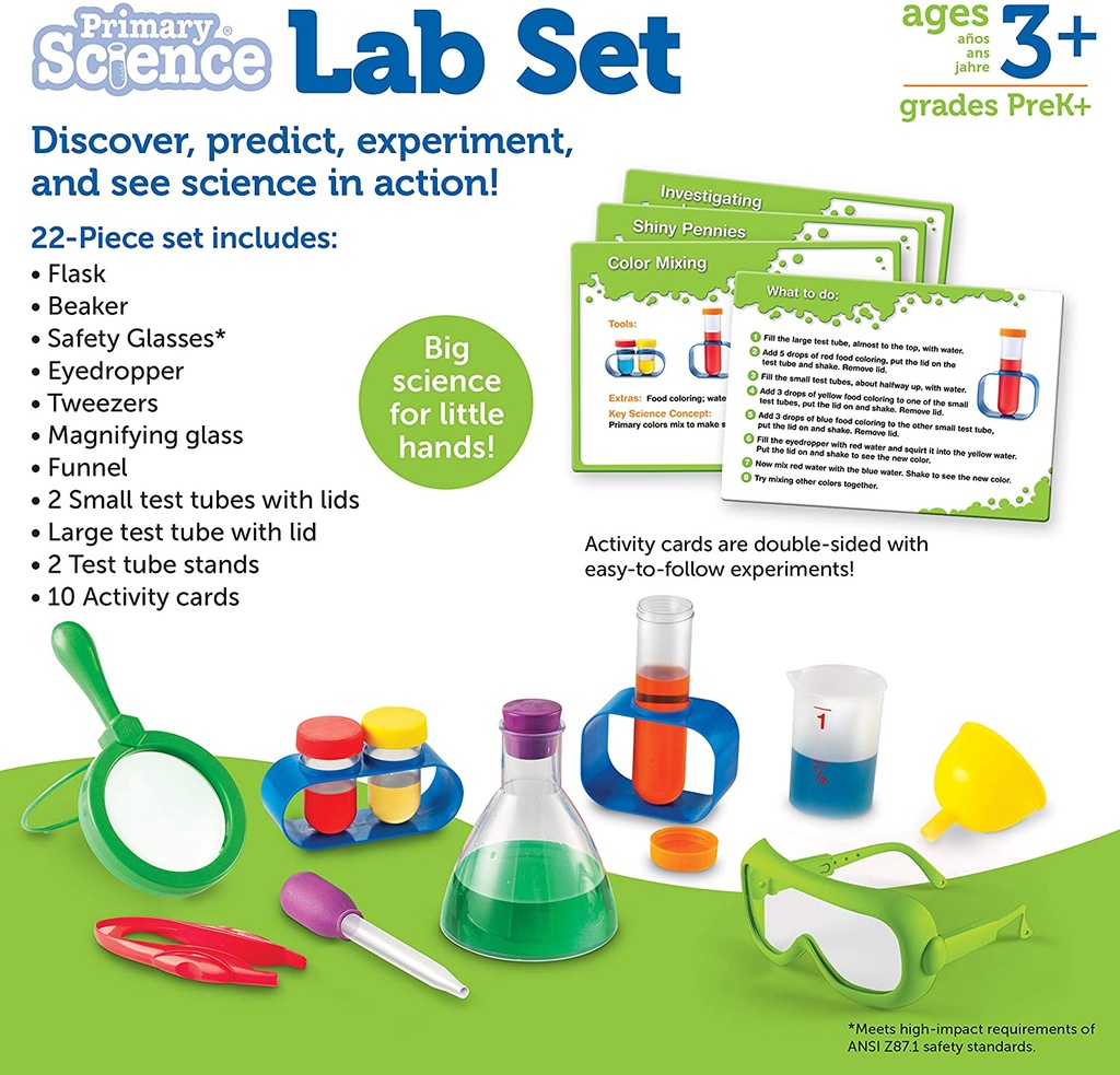 Lab Science Pack Example Kids Learning Resources Primary Science Lab Set for Kids