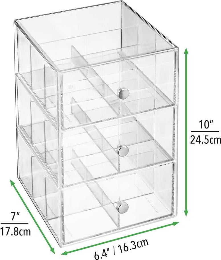 mdesign-plastic-kitchen-pantry-cabinet-countertop-organizer-storage-station-with-3-drawers-for-coffee-tea-sugar-packets-sweeteners-creamers-drink-pods-18-sections-clear-05-mDesign_Plastic_Kitc_65ee568da593448ea1e8078f93bd3c04.jpg