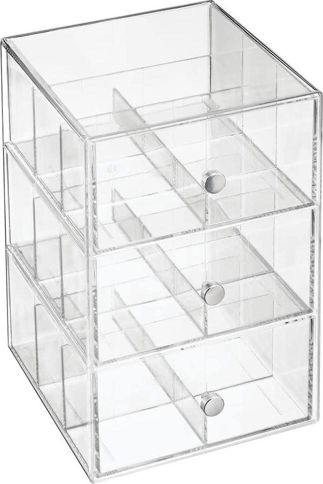 mdesign-plastic-kitchen-pantry-cabinet-countertop-organizer-storage-station-with-3-drawers-for-coffee-tea-sugar-packets-sweeteners-creamers-drink-pods-18-sections-clear-06-mDesign_Plastic_Kitc_6c63a1a7e824dd28e90d8e286359e9be.jpg