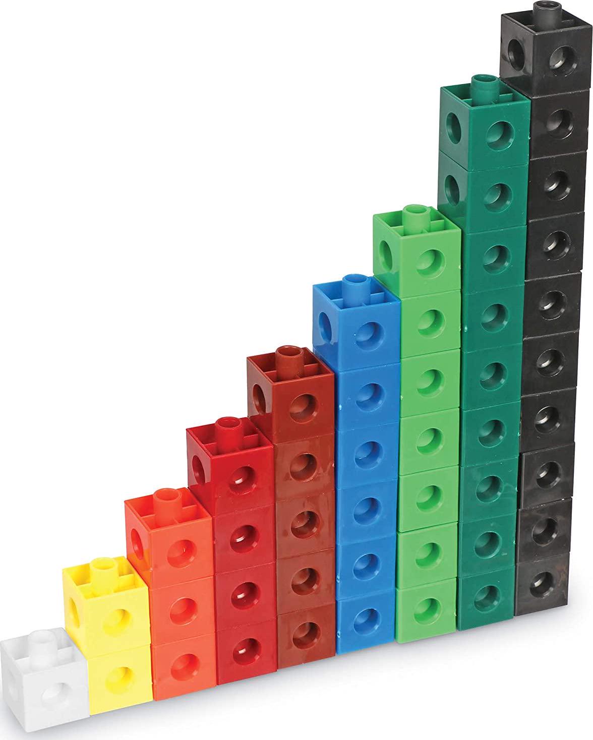 Learning Resources Snap Cubes - Educational Counting Toy