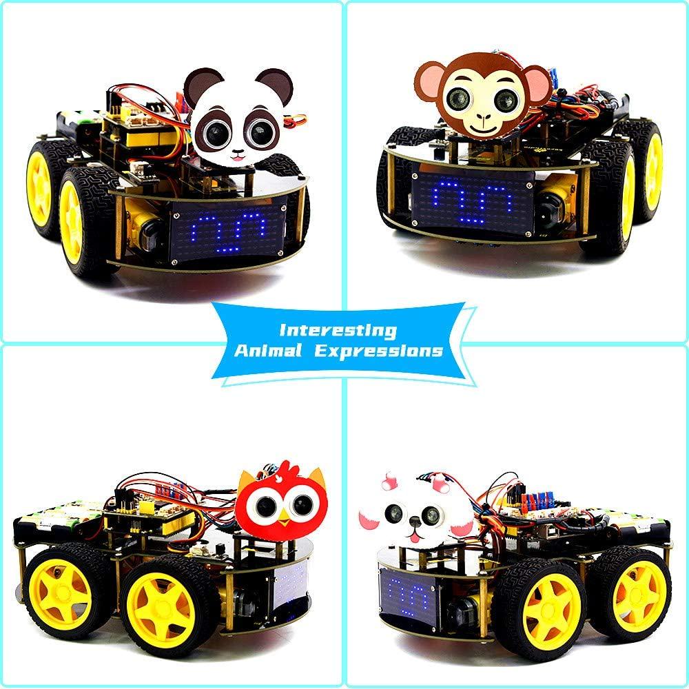 KEYESTUDIO Smart Robot Car Kit V3.0 for Arduino IDE